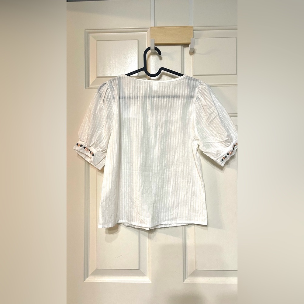 Puffed sleeves tops